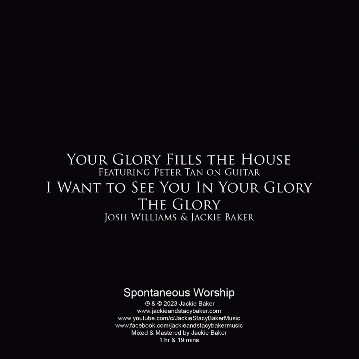 The Glory CD