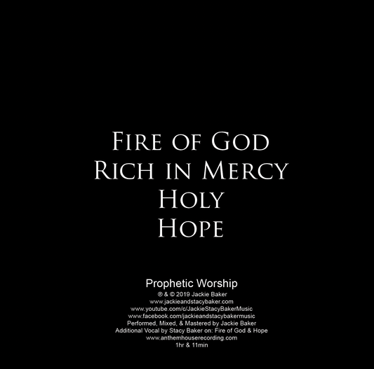 Fire of God CD