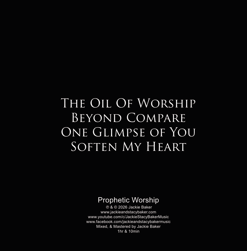 The Oil Of Worship CD
