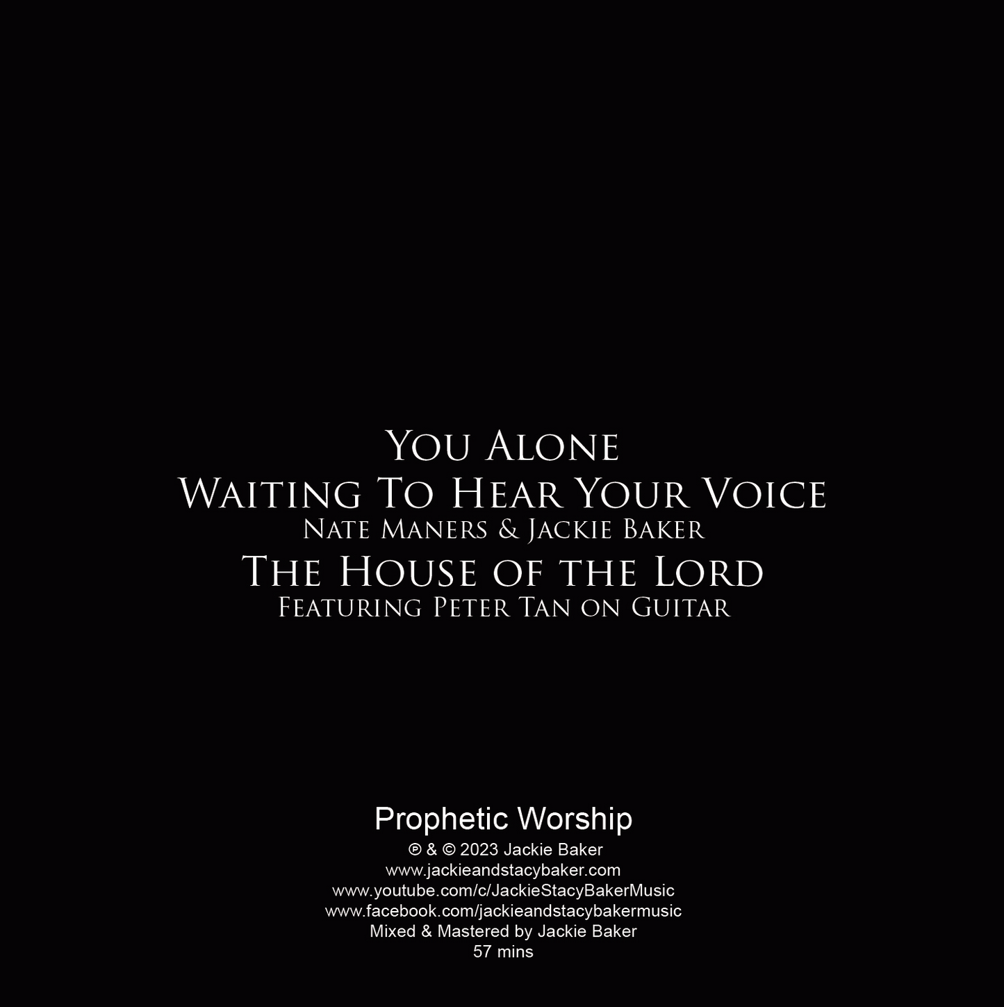 The House of the Lord CD