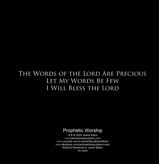 Let My Words Be Few CD